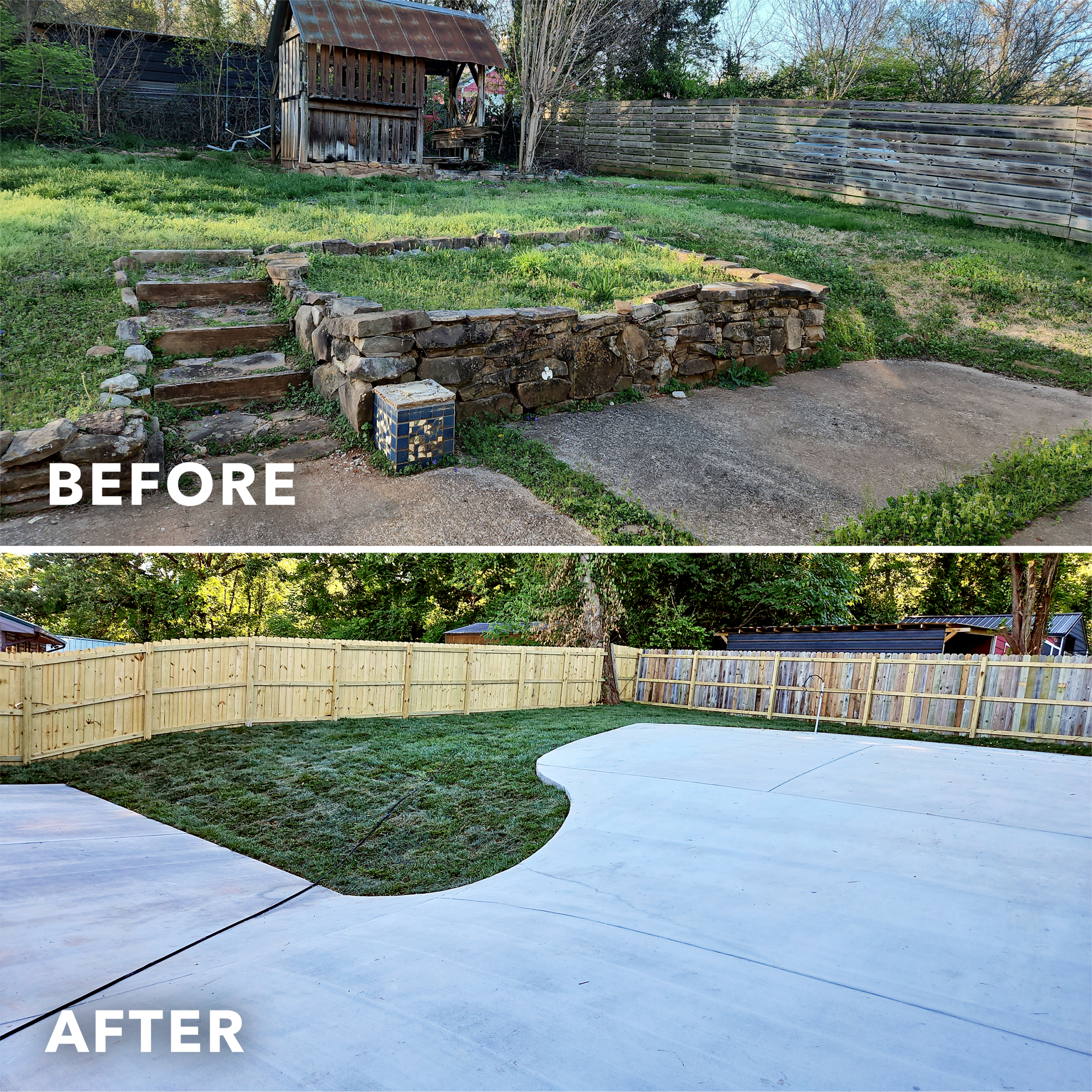 GG-BeforeAndAfter-Carousel-FenceDriveWay